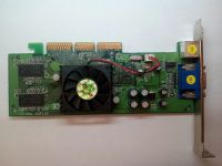 Лот: 16957437. Фото: 3. GeFORCE 4 MX440-8X 64MB + TV и... Компьютеры, оргтехника, канцтовары
