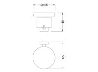 Лот: 3464242. Фото: 2. Мыльница 7011004. Предметы интерьера