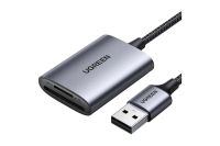 Лот: 25532564. Фото: 2. Картридер UGREEN USB-A to SD/TF... Носители информации