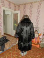 Лот: 9031292. Фото: 2. Шуба нутрия 54-56 рр. Женская одежда