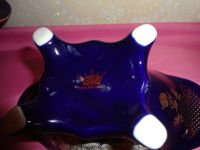 Лот: 20813412. Фото: 5. конфетница СССР кобальт