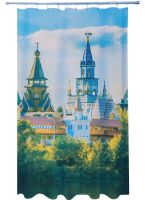 Лот: 9917524. Фото: 9. Штора для ванной, полиэстер с...