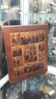 Лот: 10302423. Фото: 2. Икона "Праздники" 1890-1910 года... Антиквариат