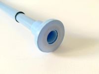 Лот: 7665700. Фото: 3. Карниз для шторы в ванную телескопический... Домашний быт