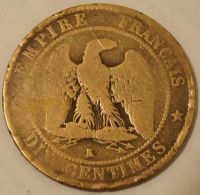 Лот: 7921981. Фото: 2. 10 сантим 1854 Франция. Монеты