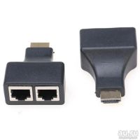 Лот: 9129412. Фото: 2. Удлинитель HDMI по витой паре... Периферия