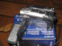 Лот: 1118048. Фото: 2. видеокамера Sony DCR-DVD308E. Фото, видеокамеры, оптика