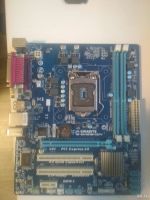 Лот: 16725948. Фото: 2. Материнская плата gigabyte GA-H61M-S2PV... Комплектующие
