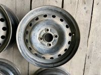 Лот: 17393500. Фото: 3. Штампованные диски Nissan j 14x5... Авто, мото, водный транспорт