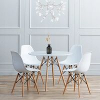 Лот: 21254347. Фото: 2. Стол обеденный gh-t10 диаметр... Кухонная мебель