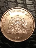 Лот: 20912226. Фото: 2. Тринидад и Тобаго 1 цент 1977. Монеты