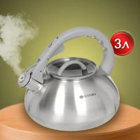 Лот: 24117704. Фото: 6. Чайник нержавеющая сталь, 3 л...