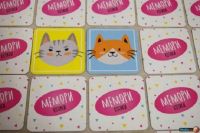 Лот: 16063605. Фото: 3. Настольная игра "Мемори Котики... Дети растут
