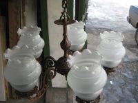 Лот: 20090811. Фото: 2. Люстры и бра обмедненные СССР. Освещение