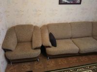Лот: 12621406. Фото: 2. Угловой диван + кресло. Мягкая мебель