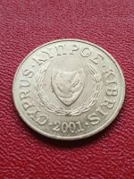 Лот: 22167946. Фото: 2. Кипр 20 центов 2001. Монеты