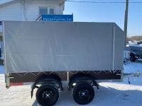 Лот: 25042576. Фото: 4. Прицеп alaska Фермер 3.0 (оцинк...