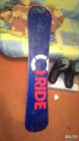 Лот: 9161486. Фото: 2. Сноуборд Ride catalyst 156cm торг... Сноубординг