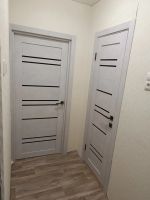 Лот: 25124577. Фото: 2. Межкомнатная дверь Barn B02 Бетон... Двери, окна, фурнитура