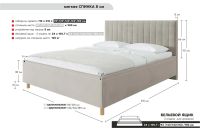 Лот: 24892463. Фото: 3. Каркас кровати Hoff Garda. Мебель