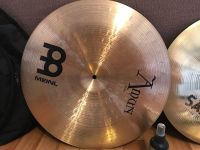 Лот: 15309031. Фото: 2. Тарелки Sabian + Meinl + Чехол... Музыкальные инструменты