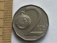 Лот: 16068676. Фото: 5. Монета 2 кроны две Чехия 1993...