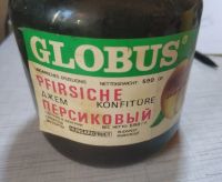Лот: 21984614. Фото: 2. Джем персиковый Globus СССР 1989... Коллекционирование, моделизм