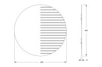 Лот: 25313969. Фото: 6. Зеркало с гравировкой EVOFORM...