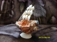 Лот: 3096412. Фото: 2. Кораблик из ракушек. Сувениры