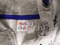 Лот: 19156791. Фото: 3. Толстовка "Mini club" на мальчика... Дети растут