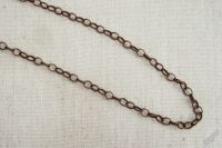 Лот: 5633021. Фото: 3. Цепочка "под медь" с крупными... Красноярск