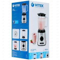 Лот: 17673077. Фото: 2. Новый Блендер Vitek VT-8510 [900... Мелкая бытовая техника