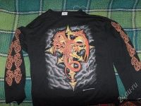 Лот: 1146479. Фото: 3. Толстовка "Крест с драконом". Одежда, обувь, галантерея