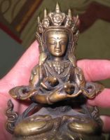 Лот: 13509058. Фото: 5. бронзовая статуэтка Будда