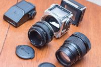Лот: 11160493. Фото: 3. Zenza Bronica ETR + объектив 75мм... Фото, видеокамеры, оптика