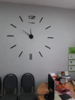 Лот: 7654178. Фото: 5. Бескаркасные настенные 3D часы...