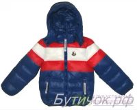 Лот: 8101584. Фото: 3. Куртка Moncler синяя разм. 110-116... Дети растут
