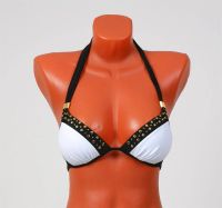 Лот: 3470362. Фото: 2. Купальник черно-белый. Женская одежда