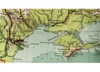 Лот: 10196003. Фото: 4. Карта из дореволюционного атласа... Красноярск