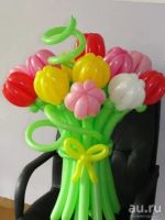 Лот: 9143219. Фото: 4. Тюльпаны из шаров.Воздушные шарики...