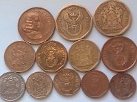 Лот: 21378780. Фото: 2. Набор монет ЮАР, 12 шт., разные... Монеты