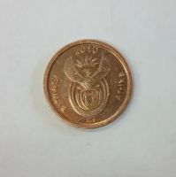 Лот: 21180983. Фото: 2. Монета ЮАР 5 центов 2010г. Монеты