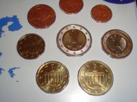Лот: 5885227. Фото: 6. Набор - 1 цент - 2 евро, 2002...