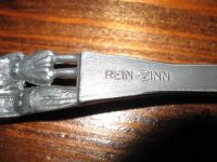 Лот: 6269028. Фото: 4. Оловянная ложка Rein-zinn 1950-1960...