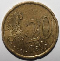 Лот: 3856333. Фото: 2. 20 евроцентов 2000 год. Франция. Монеты