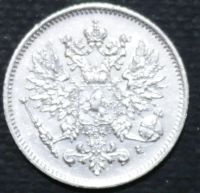 Лот: 10829872. Фото: 2. Русская Финляндия.25 пенни. 1909... Монеты
