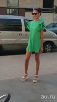 Лот: 8887899. Фото: 4. Летнее зелёное платье. Размер... Красноярск