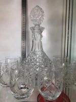 Лот: 19020289. Фото: 2. Графин и 6 бокалов Богемия хрусталь... Антиквариат
