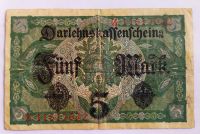 Лот: 20862915. Фото: 2. Германия (Кайзер) 5 марок 1917... Банкноты