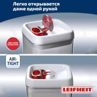 Лот: 23005413. Фото: 2. Контейнер квадратный для хранения... Посуда, кухонная утварь